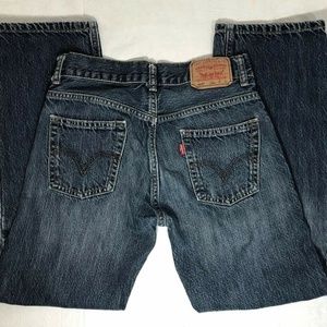 Levis 505 Denim Jeans Straight Leg 14 Regular 27x2